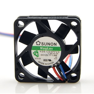 Ventilador de Refrigeración <span class=keywords><strong>KDE1204PFVX</strong></span> 40x40x10mm 12V 1.8W 4cm para PLC - Product Image 1