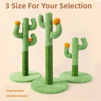 Jouet pour chat durable et écologique griffoir intérieur vert griffe arbre Sisal Cactus arbres à chat grattoir
