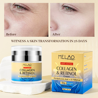 Crème hydratante jour et nuit pour homme au collagène et au rétinol, anti-âge, anti-rides, raffermissante, soin de la peau, marque privée OEM