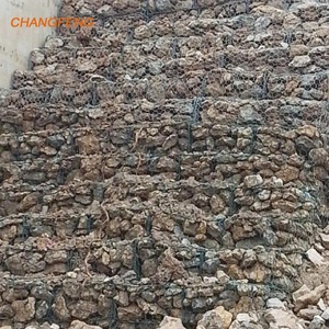 Mạ kẽm dây sắt hợp kim tráng gabion giỏ tường hàng rào lồng gabion hộp giữ lại tường nhựa gà - Product Image 5