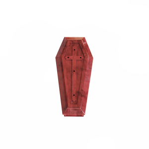 도매 사용자 정의 손으로 그린 고딕 세라믹 양각 십자가 향 홀더 레드 세라믹 크로스 관 향 버너 챔버 - Product Image 2