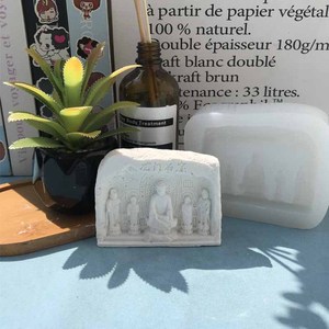 Longmen Grottoes Decoración Molde <span class=keywords><strong>de</strong></span> silicona Viaje Cultural y creativo Decoración antigua Aromaterapia Regalo <span class=keywords><strong>de</strong></span> mano Herramienta abrasiva - Product Image 3