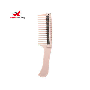Peigne à teinture capillaire professionnel en plastique pour salon, peigne à rouleau pour la cire et le coiffage, vente chaude à bas prix pour l'approvisionnement mixte - Product Image 6