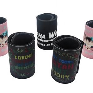 Portavasos de Neopreno Personalizado con Logotipo, Portavasos Universal para Latas de Cerveza de 12 oz, Aislado y Delgado - Product Image 6