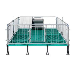 Enclos de maternité professionnel pour l'<span class=keywords><strong>élevage</strong></span> porcin en acier galvanisé à chaud pour la séparation des porcelets - Product Image 2