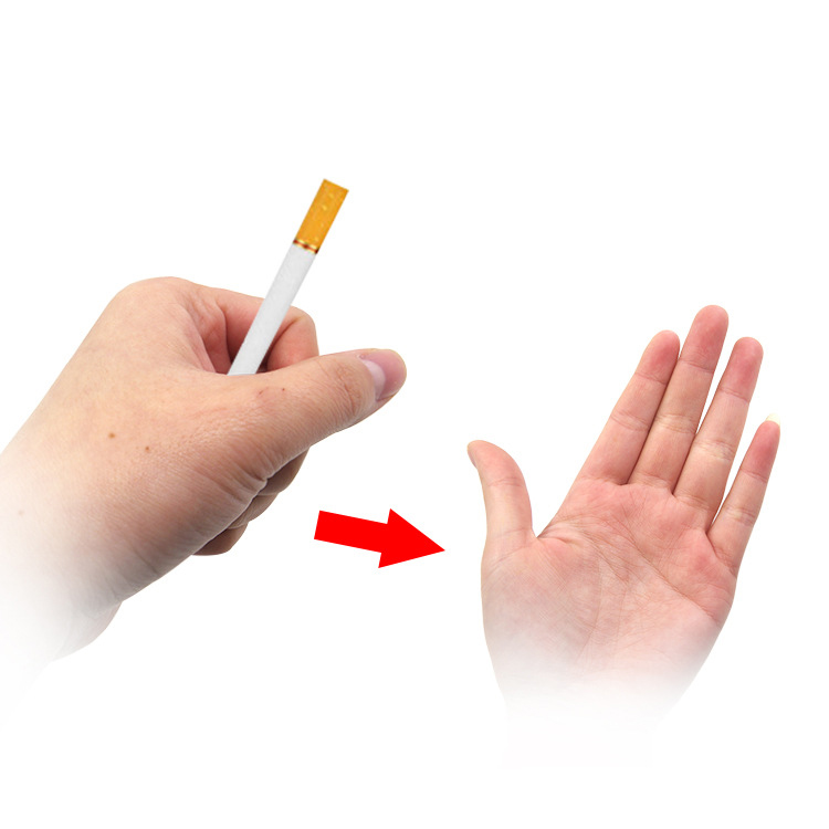 disappearing cigarette trick Tour De Magie De Scène