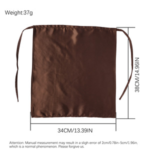 Cubierta facial de seda satinada de alta calidad islámica larga media Niqab árabe velos saudíes para Mujeres Musulmanas - Product Image 4