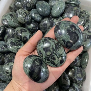 คริสตัลแจสเปอร์คัมบาบาขัดเงาธรรมชาติ รูปหัวใจ รูปไข่ สำหรับงานฝีมือ บำบัดรักษา ฟงชุ่ย ของขวัญฮาโลวีน ตกแต่งบ้าน วางบนโต๊ะ - Product Image 6