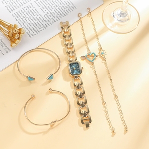 Set Regalo di 5 Bracciali per Orologio Stile Manbo Fresco e Leggero, Quadrati e Cavi, Versatili e Adatti a Tutte le Occasioni - Product Image 2