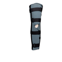Fabricant d'orthèses personnalisées en aluminium fixation de l'articulation du genou support de jambe pour fracture du membre inférieur jambe droite