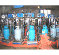 Machine de remplissage de gaz GPL pneumatique intelligente entièrement automatique YUNER à 20 buses, anti-explosion, avec une précision de 99,5 %
