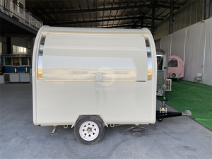 2024 Multifunctional Double Sinks Street Mobile Food Coffee Van Food Cart Price and Bakery Oven With Fast Food Machines - Product Image 4