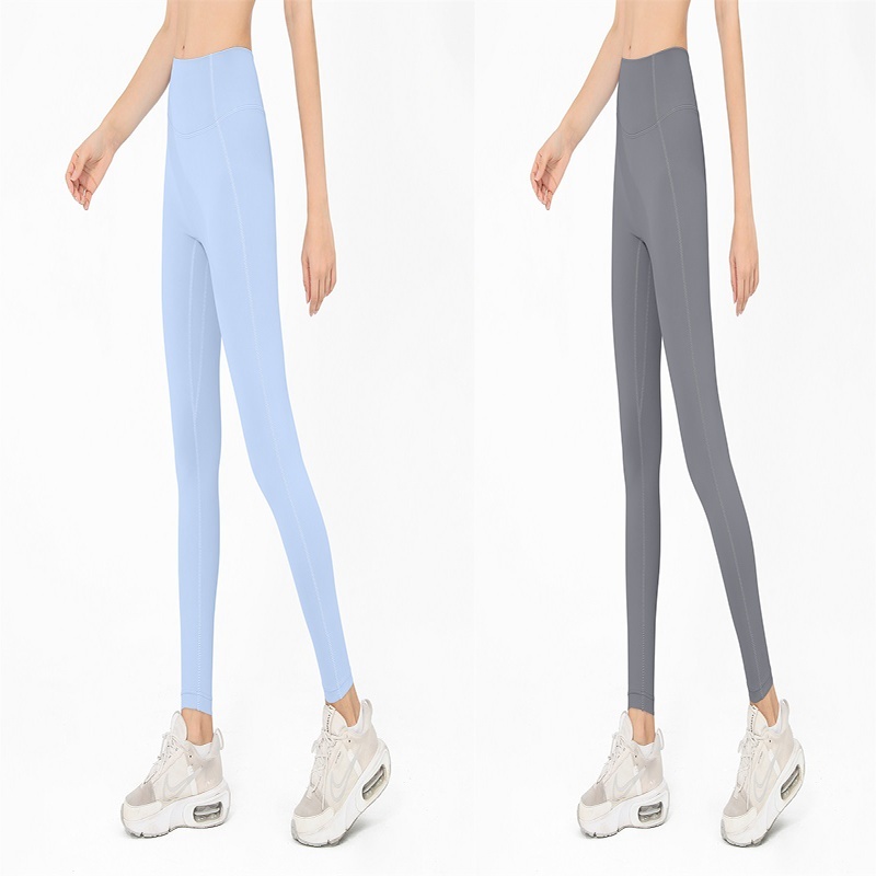 Wholesale High Waist Breathable Yoga Leggings Customized logo High Stretch Sport Pant Women's Close-fitting Trousers for Outdoor