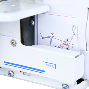 JUKKY JK257 Hot Sale Cover <strong>Stitch</strong> Sewing <strong>Machines</strong> Double Needle Portable <strong>Electric</strong> Domestic Overlock <strong>Machines</strong> for Fabrics - Product Image 4