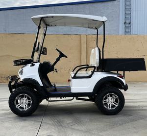 Carrello da Golf elettrico a 2 posti con batteria 48V a benzina di qualità Gulf Cart per compatibilità auto <span class=keywords><strong>Club</strong></span> in vendita - Product Image 1