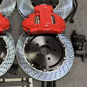 New Big Caliper 10 Piston Kit Front Wheel 420 Rotor Rear Whee Rotor for System - Product Image 3