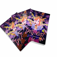 Impression offset personnalisée de magazines et mangas pour adultes, livres de bandes dessinées, en papier et carton, à bas prix