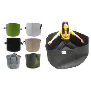 Bolsas de cultivo de macetas no tejidas de 1 a 1000 galones Bolsas de cultivo de plantas de fieltro de tela de aireación 3 5 7 10 15 20 25 30 60 65 75 300 gal - Product Image 1