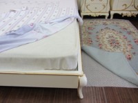 Ayak Bakımı Premium Kaymaz Evcil Hayvan Dostu Yastıklı Antimikrobiyal Leke Tutmaz Özelleştirilmiş Modern Tasarım Makine Halı Altlığı