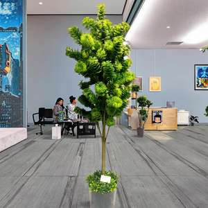 Árboles Artificiales de Pino y Ciprés Altamente Realistas para Interiores y Exteriores, Decoración de Jardín y Paisaje, Bonsáis, Árboles Artificiales Duraderos - Product Image 2