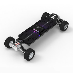 Nouveau skateboard électrique tout-terrain 7600W à double moteur, longboard électrique tout-terrain 75V avec batterie au lithium, planche de montagne pour adultes - Product Image 1