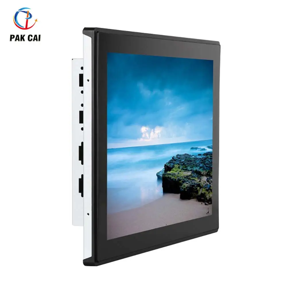 Pantalla táctil de 21,5 pulgadas Pc industrial Ip65 Grado Impermeable Táctil capacitiva Monitor todo en uno