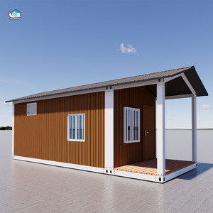 Casa Pequeña Hecha de Contenedores, Villas de Baja Altura con Aislamiento Térmico, Casas Prefabricadas Modulares Triangulares Pequeñas - Product Image 6