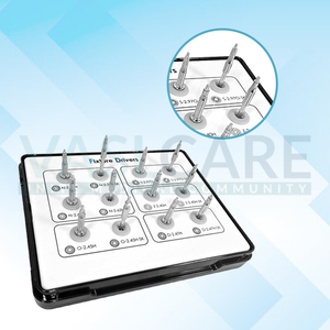 Kit de tournevis dentaire prothétique Vaslcare VC-152207, clé dynamométrique pour implants, deux longueurs (23,5/30 mm), outils de réparation CE - Product Image 6