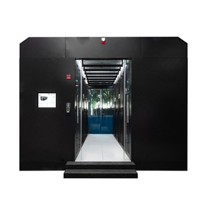 Data <span class=keywords><strong>Server</strong></span> Menggunakan Kabel Jaringan Unshielded Kabinet Rak 19u dengan Baterai Lithium Pintar Kontainer Pusat Data Bersertifikat UL - Product Image 3