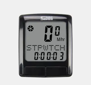 Sunding Hot Jual Kabel Siklus Komputer Tahan Air Sepeda Stopwatch Sepeda Odometer