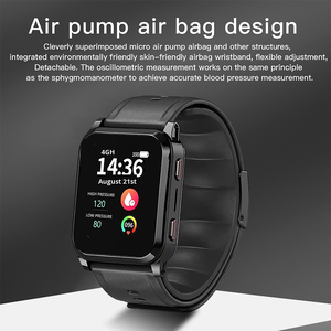 <span class=keywords><strong>Montre</strong></span> connectée médicale avec pompe à air, mesure de la pression artérielle, réseau 4G, positionnement, ECG, fréquence cardiaque 24h/24, détection à distance, santé, sommeil, SOS - Product Image 2