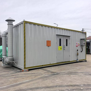 Équipement de stockage de produits chimiques en acier thermolaqué, unité de stockage de déchets dangereux de haute sécurité pour usage industriel - Product Image 1