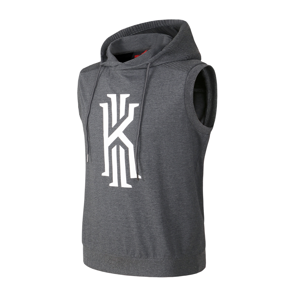 Лидер продаж, Спортивная футболка без рукавов, трикотажная футболка с рисунком воинов, Быстросохнущий свитер, тренировочный баскетбольный жилет с капюшоном