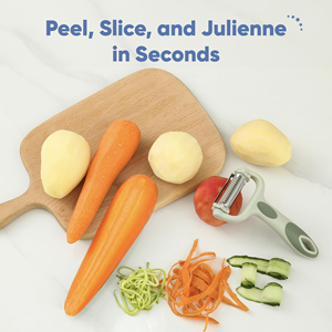 Ensemble de 3 éplucheurs, accessoires de cuisine, râpe à carottes, éplucheur de fruits et légumes, éplucheur de pommes de terre - Product Image 3