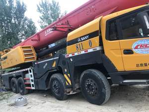Low Hour Used Sany 90ton Truck Mounted <b>Crane</b>, Full Hydraulic Mobile <b>Crane</b> With Stable Operation - Product Image 4
