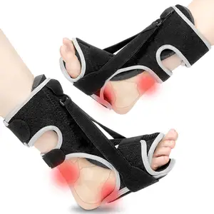 רגל פלטה עבור רגל Drop תמיכה מכשירים Afo Plint Orthotic סד 2 חבילה משודרג יוניסקס Plantar Fasciitis לילה סד