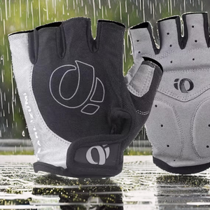 Guantes de Motociclismo de Verano de Medio Dedo, Antidesgaste en las Palmas, con Agarre Transpirable, Seguros para las Muñecas - Product Image 2