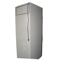 Congélateur mobile de stockage de glace d'affichage de porte en verre simple vertical boîte isotherme de la glace 150l