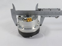 Petit actionneur de joint robotique à couple élevé de 70 mm de diamètre extérieur, 34 Nm de pointe, avec servomoteur BLDC intégré pour exosquelette et bras robotique