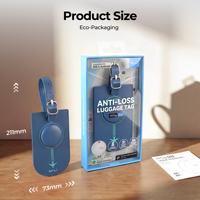 Nuevo MiLi MiTag Duo, Rastreador GPS para Equipaje, Resistente al Agua IP65, Multimodo, Compatible con AirTag y Google Find Hub, Antipérdida para Mochilas