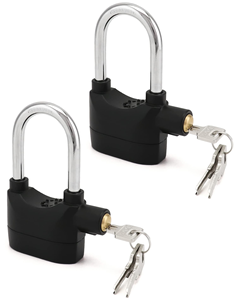 Cadenas d'alarme antivol 110 dB en gros avec 3 clés, sirène de sécurité universelle pour <span class=keywords><strong>moto</strong></span> et vélo - Product Image 1