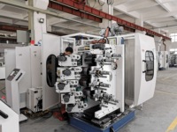 Nouvelle machine d'impression offset à sec automatique 8 couleurs pour gobelets en plastique avec marquage CE 250-360 gobelets/min GCHP-8180