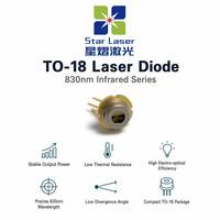 Diode laser IR originale Union Optronics U-LD-83E061AP 830nm 500mW TO5.6mm pour la détection industrielle, la pompe optique, le capteur LiDAR