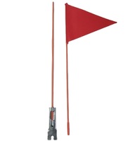 Kart dérive voiture drapeau de sécurité Poussette vélo Atv drapeau de sécurité pôle