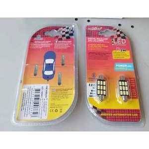 Ampoule LED CANBUS à double embout 41MM 9SMD 5630 pour éclairage intérieur de voiture - Product Image 1