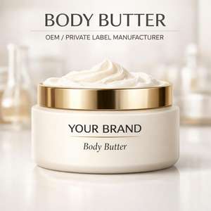Manteca Corporal Humectante, Nutritiva e Intensiva para el Cuidado de la Piel, Marca Privada, Fabricante OEM ODM, Humectante Corporal Diario - Product Image 1