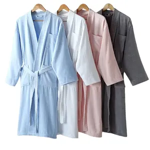 Terry cloth robes women bathrobe Women Business Collar Bulk Winter Bathrobe Wholesale
