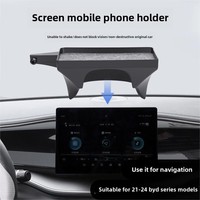 Ventes directes d'usine de support de téléphone de voiture de la série BYD, accessoires de boîte de rangement de tableau de bord