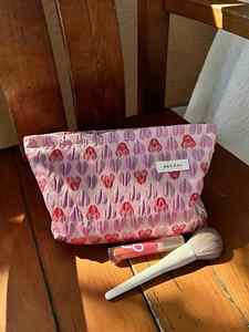 Muestra Gratuita, Venta Directa de Fábrica, Bolsa con Cierre Suave, Bolsa de Lona con Logotipo Personalizado para Maquillaje, Bolsa Suave Personalizada - Product Image 3