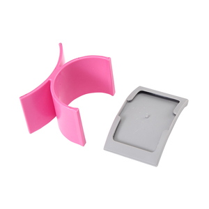 Repose-main ergonomique en silicone ABS en forme de U pour manucure, coussin de soutien doux pour les mains, outil de soin pour salon, vente en gros - Product Image 3